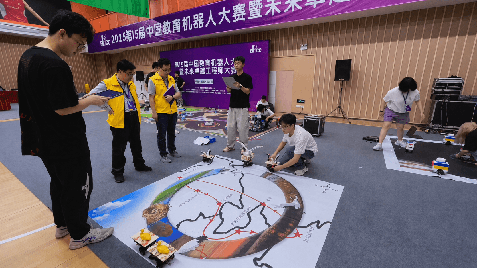 ERCC 大赛现场氛围